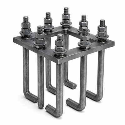 Pernos de anclaje de la torre de transmisión